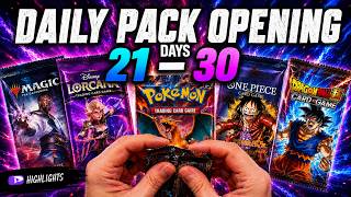 Daily Pack Opening: Days 21-30 Compilation