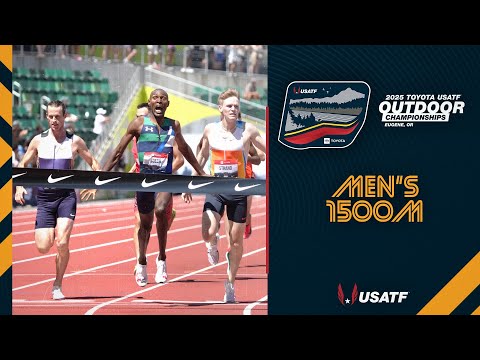 Men's 1500m Final at the 2025 Toyota USATF Outdoor Championships