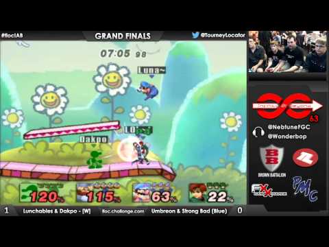 IaB63 - Lunchables & Dakpo (Red) vs Strong Bad & Umbreon (Blue) - Grand Finals