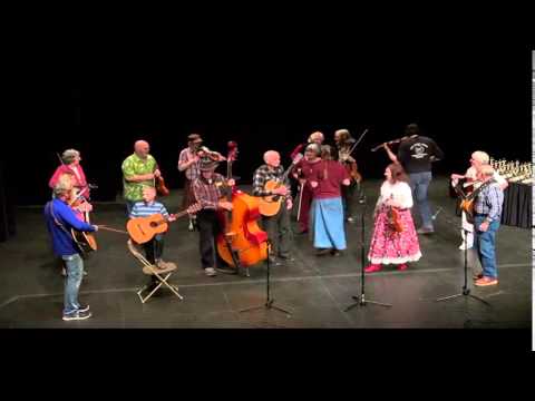 2014-03-22 On Stage Jam - 2014 Oregon State Fiddle Contest