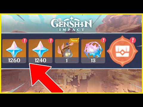 ¡BUENAS NOTICIAS! para los F2P podrán RECLAMAR estas PROTOGEMAS en la versión 3.4 - Genshin Impact