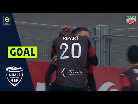 Goal Renaud RIPART (76' - NÎMES OLYMPIQUE) DIJON FCO - NÎMES OLYMPIQUE (0-2) 20/21