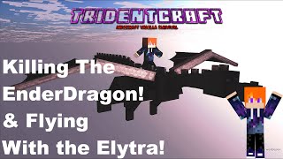 TridentCraft 1.5 Episode 11 Killing The Ender Dragon!