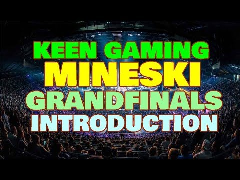 ESL ONE MUMBAI GRANDFINALS TEAM INTRODUCTION - MINESKI VS KEEN GAMING (DOTA 2)
