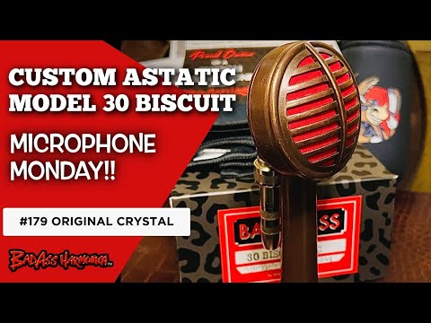 Best Blues Harmonica Microphones | Custom Astatic Biscuit, Chicago Blues Harp -Microphone Monday 179