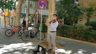 🚶‍♀️Palma de Mallorca🌴 Streets artists! 4K Walking tour from Plaza España to San Miguel and Jaime II
