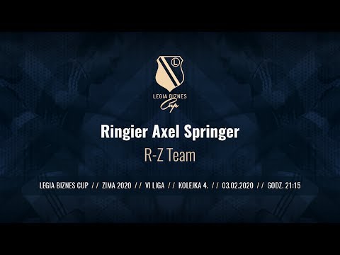 Skrót spotkania Ringier Axel Springer - R-Z Team ( Legia Biznes Cup Zima 2020 )