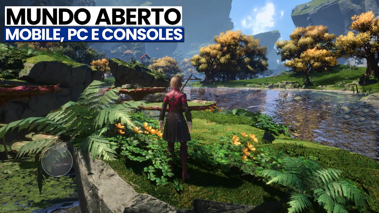 NOVO JOGO em MUNDO ABERTO para Mobile, PC e Consoles, GAMEPLAY de ANANTA Mobile e muito mais!