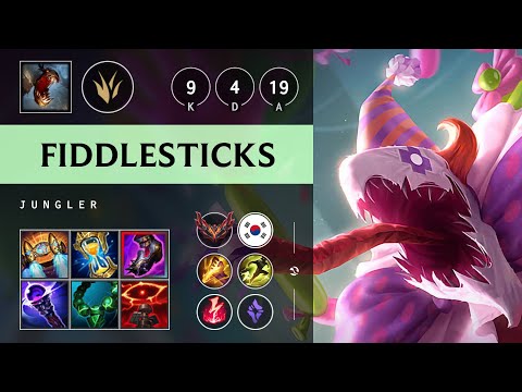 Fiddlesticks Jungle vs Bel'Veth - KR Grandmaster Patch 25.15