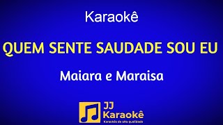 Quem sente saudade sou eu - Karaokê - Maiara e Maraisa - Arranjo exclusivo