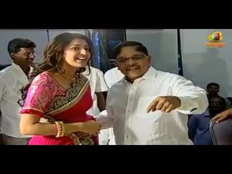 Kajal Aggarwal Attends Comedian Brahmanandam Son Gautham Wedding | Telugu Film Nagar