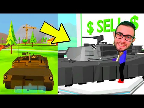 RUBIAMO il CARRO ARMATO dall'AREA 51 e VENDIAMOLO 😃 Dude Theft Wars [Gameplay ITA]