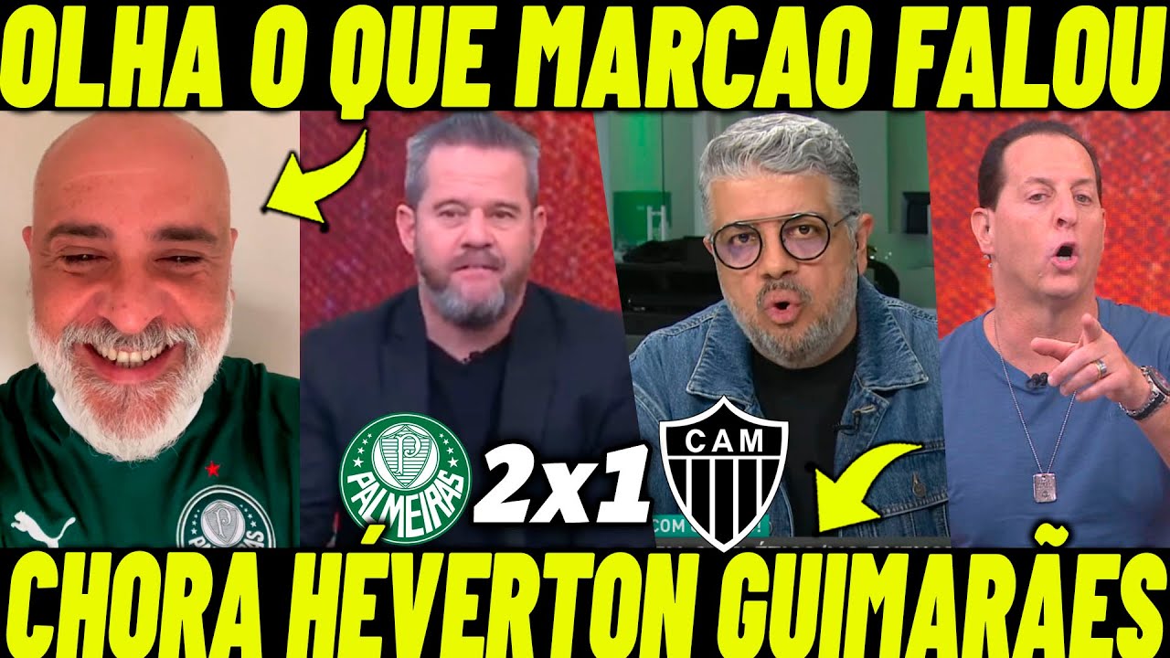 "O PALMEIRAS TÁ CHEGANDO".. OLHA O QUE MARCÃO E HÉVERTON FALARAM SOBRE O PALMEIRAS