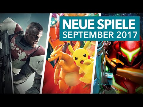 28 neue Konsolenspiele im September 2017 - Release-Vorschau für PS4, Xbox One, Switch & Co.