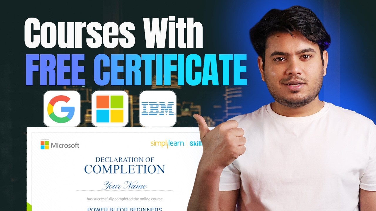 Power BI Free Course with Certificate | Tableau Free Course with Certificate | Top Varsity