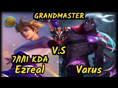 RGE HeaQ (EZREAL) vs VARUS - 7/1/11 KDA BOTTOM ADC GAMEPLAY - EUW Ranked GRANDMASTER