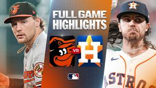ORIOLES vs. ASTROS: Official Full Game Highlights (July 18) | 2026 MLB Season