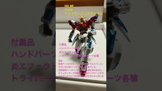 #ガンプラ #素組み 【ガンプラ素組みスライドレビュー】１分ぐらいでトライバーニングガンダムをスライドレビュー！