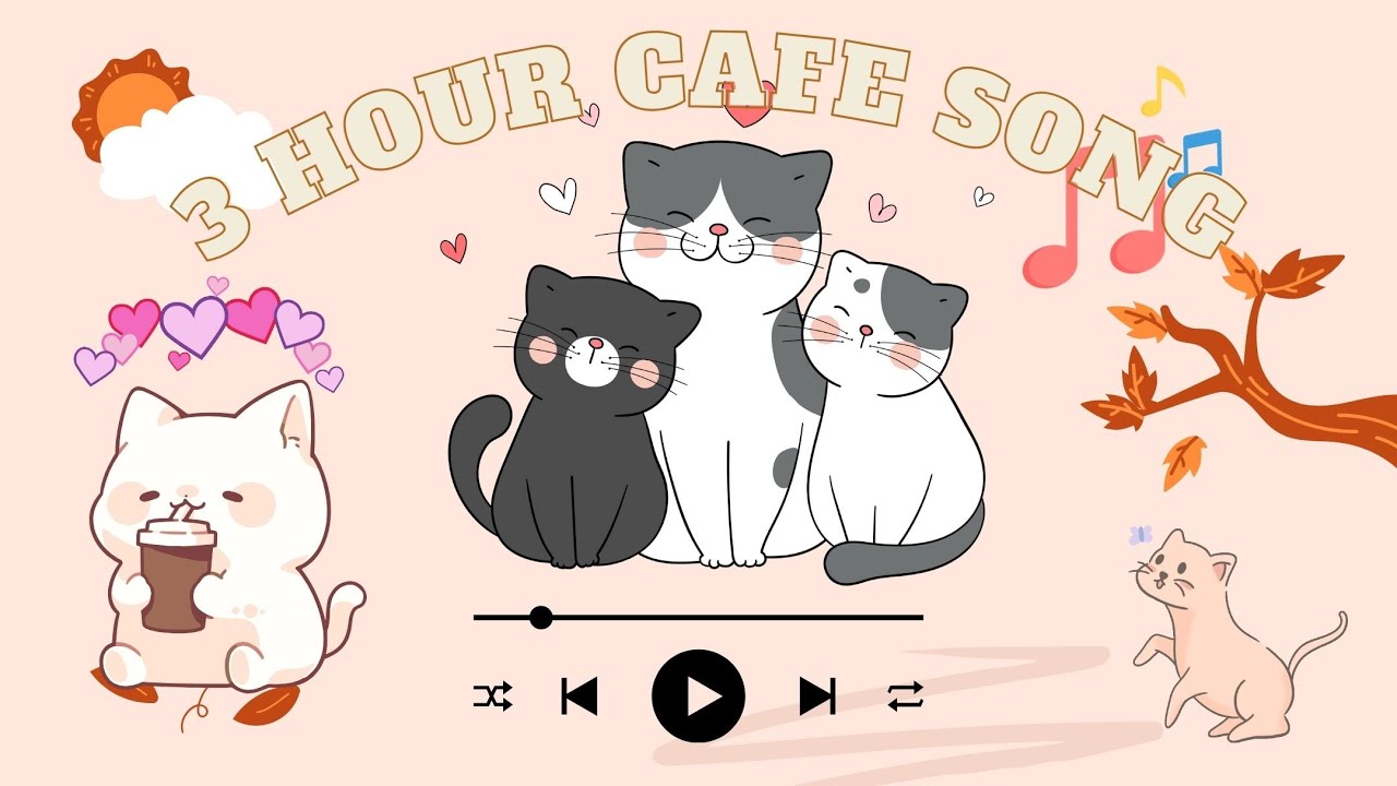Morning Coffee Lofi 🔆☕ 3 Hr Songs ☀️ Lofi Chill【Cute Lofi Music】🌟Study/Chill/Relax ♪