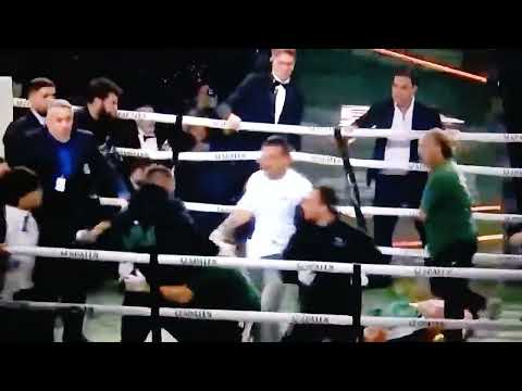 Briga generalizada, luta entre Popó Freitas  X Wanderlei Silva 