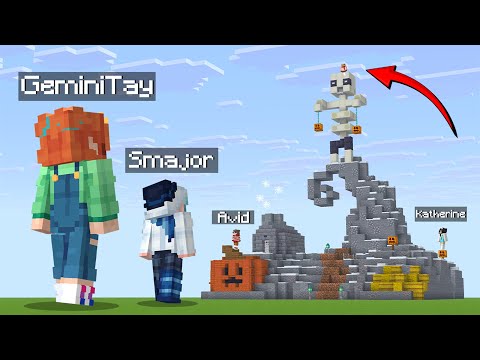 BUILD AND SEEK!! (Christmas Edition!) /w GeminiTay, Smajor, Katherine & Avid!