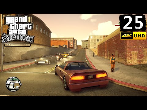 GTA San Andreas Definitive Edition Gameplay Walkthrough Part 25 - PC 4K 60FPS No Commentary