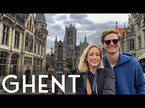 GHENT, BELGIUM City Tour! 🇧🇪 (20 things to do in Gent - our vlog)