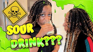 PUNISHMENT: THE MOST SOUR DRINK EVER????