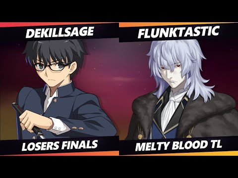 Glitch Infinite Losers Finals - Flunktastic (Vlov) Vs. dekillsage (Miyako) Melty Blood: Type Lumina