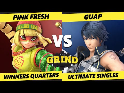 The Grind 179 Winners Quarters - Pink Fresh (Min Min) Vs. Guap (Chrom, Pichu) Smash Ultimate - SSBU