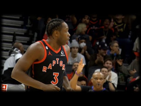 OG Anunoby DROPS 9 Straight Points - All 3-Pointers - Raptors vs Rockets