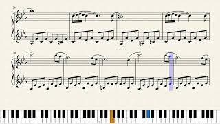 It was always you Helen (Candyman Theme) Piano Sheet