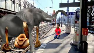 Anaconda & girl crying train 16 January 2022, | Stop the train | Train simulator
