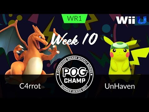 Pog Champ Summer Week 10 - Winners Round 1 - C4rrot (Charizard) vs. UnHaven (Pikachu)