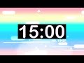 15 Minute Countdown Timer with Music for Kids!