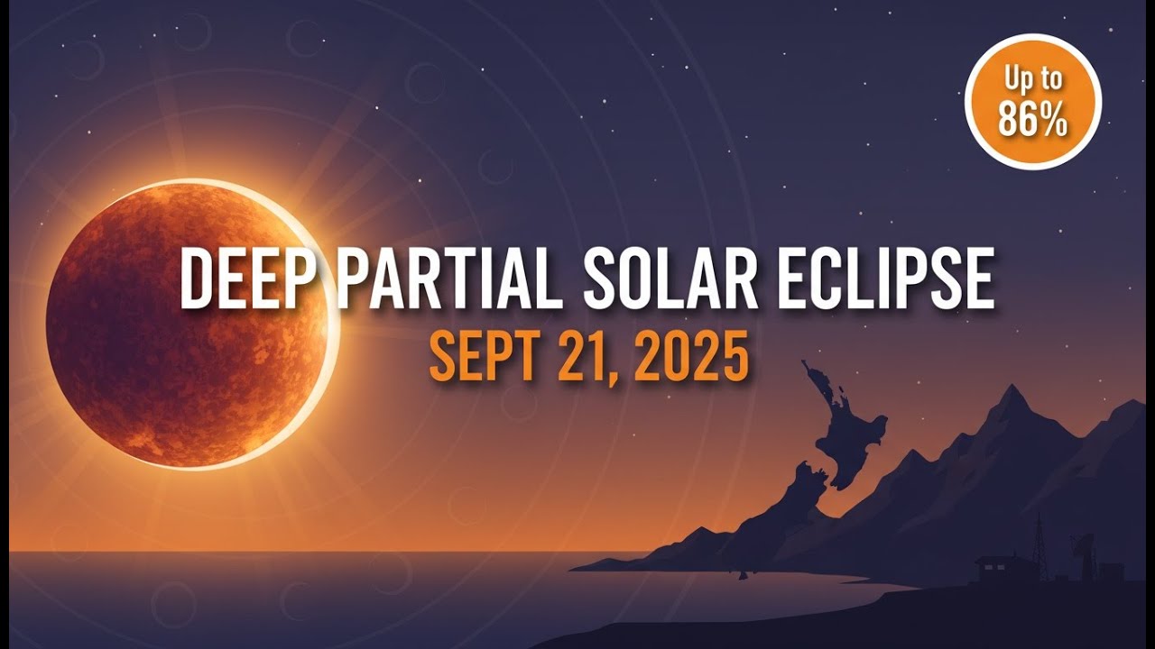 Deep Partial Solar Eclipse — Sept 21, 2025