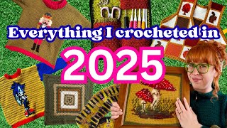 Everything I crocheted in 2025!!! Chit chat & Crochet podcast ep 44