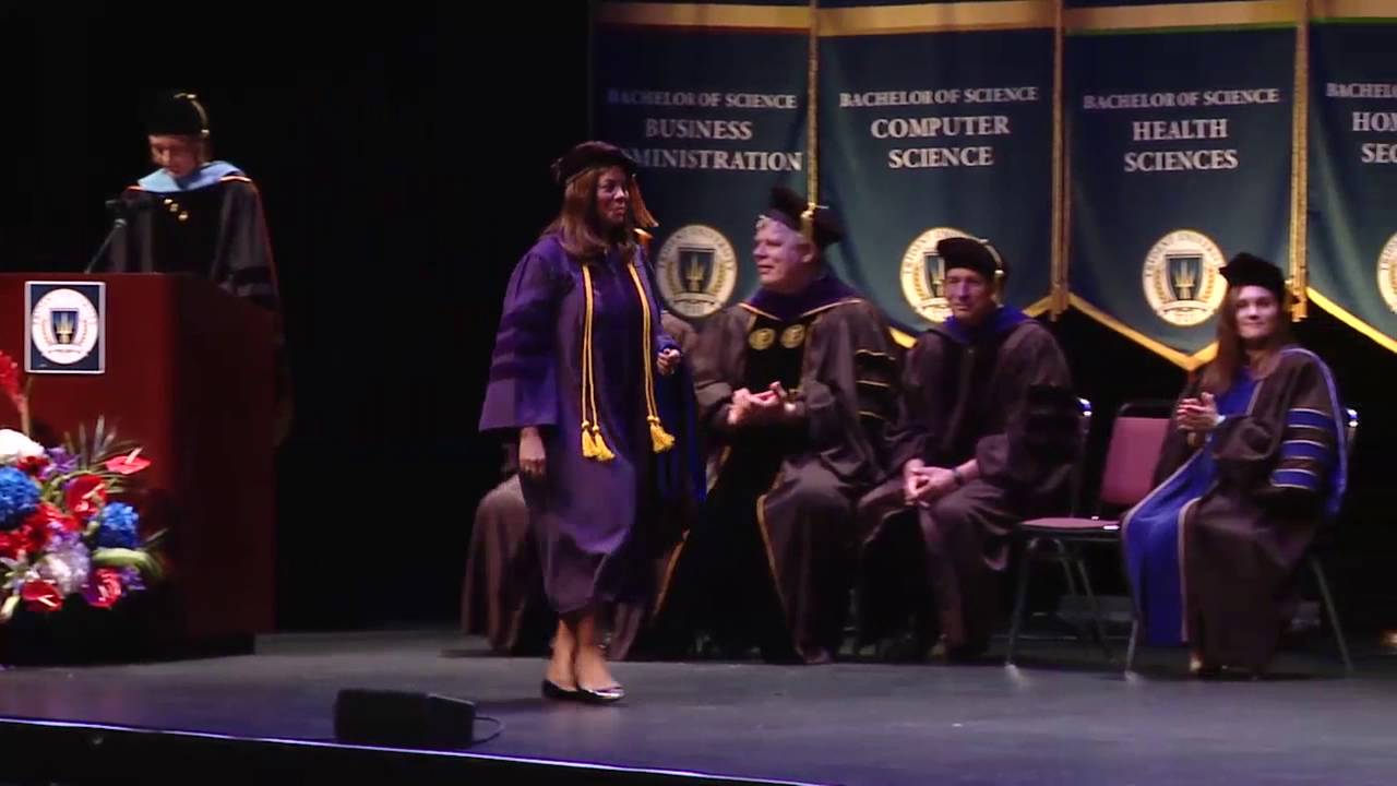 Doctoral Hooding Ceremony, Graduation 2016, Trident University International