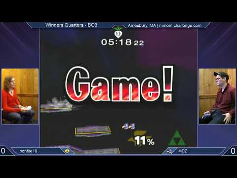 MMOM183 SSBM - bonfire10 (Sheik) vs. MattDotZeb (Falco) - Melee WQF