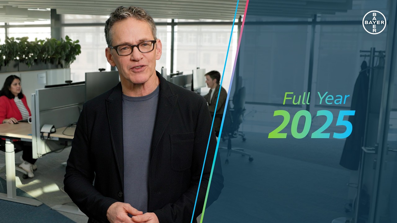 Bayer CEO Bill Anderson shares FY 2025 Results | 90 Days in 90 Seconds