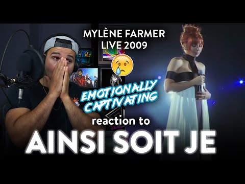 Mylène Farmer Reaction Ainsi soit je LIVE '09 (ALMOST BROKE DOWN!) | Dereck Reacts