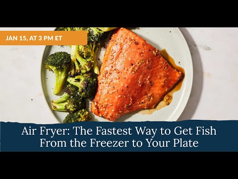 Air Fryer Teriyaki Salmon from Frozen