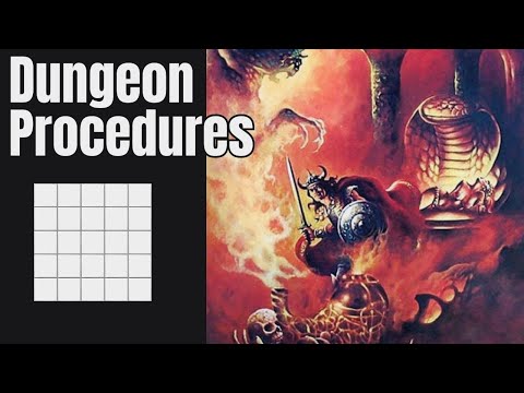 Procedural D&D Dungeon Exploration