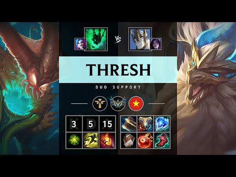 Thresh Support vs Galio - VN Challenger Patch 25.08