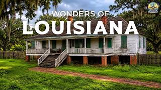 Wonders of Louisiana | The Bayou State | Travel Video 4K