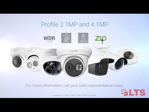 IP Surveillance Cameras – LTS Announces New Profile 2.1MP and 4.1MP IP Cameras