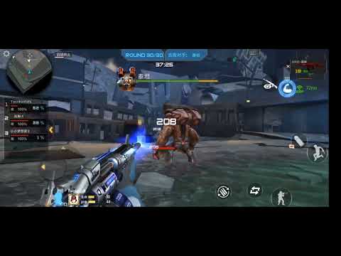 CrossFire Legend [CN] : AA12 Iron VIP vs Boss - PvE Zombie Survival Last Round Gameplay