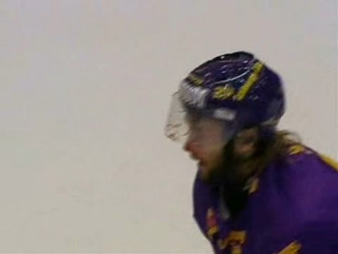 Emil Kåberg vs Andreas Lilja - fight | Elitserien/SHL 04/05 | Färjestad BK