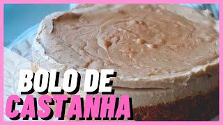 Bolo de Castanha muito fcil de fazer, super delicioso e no iremos usar forno