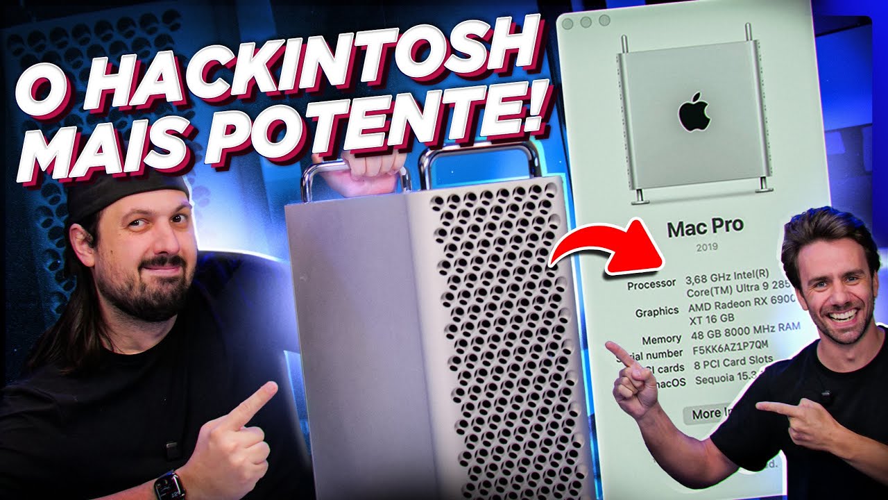 O HACKINTOSH mais POTENTE de 2025: Melhor que um M4 Pro, mas vale? (Parte 2)